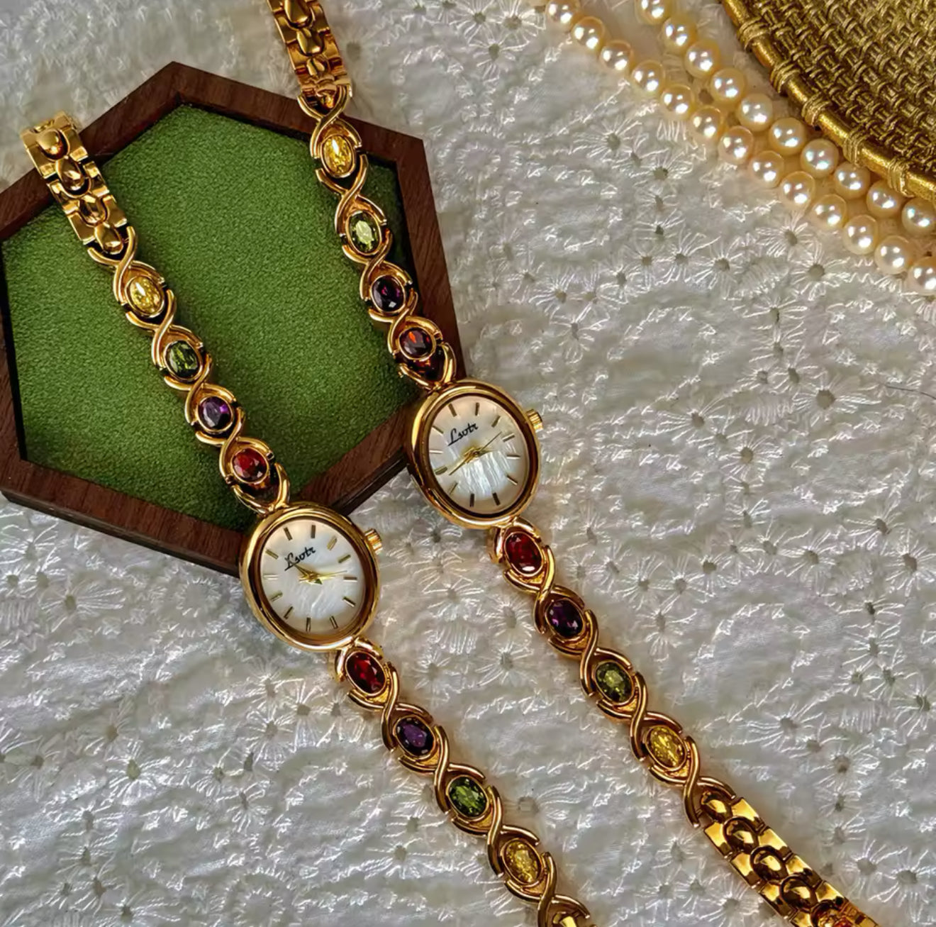 Bunte Uhr