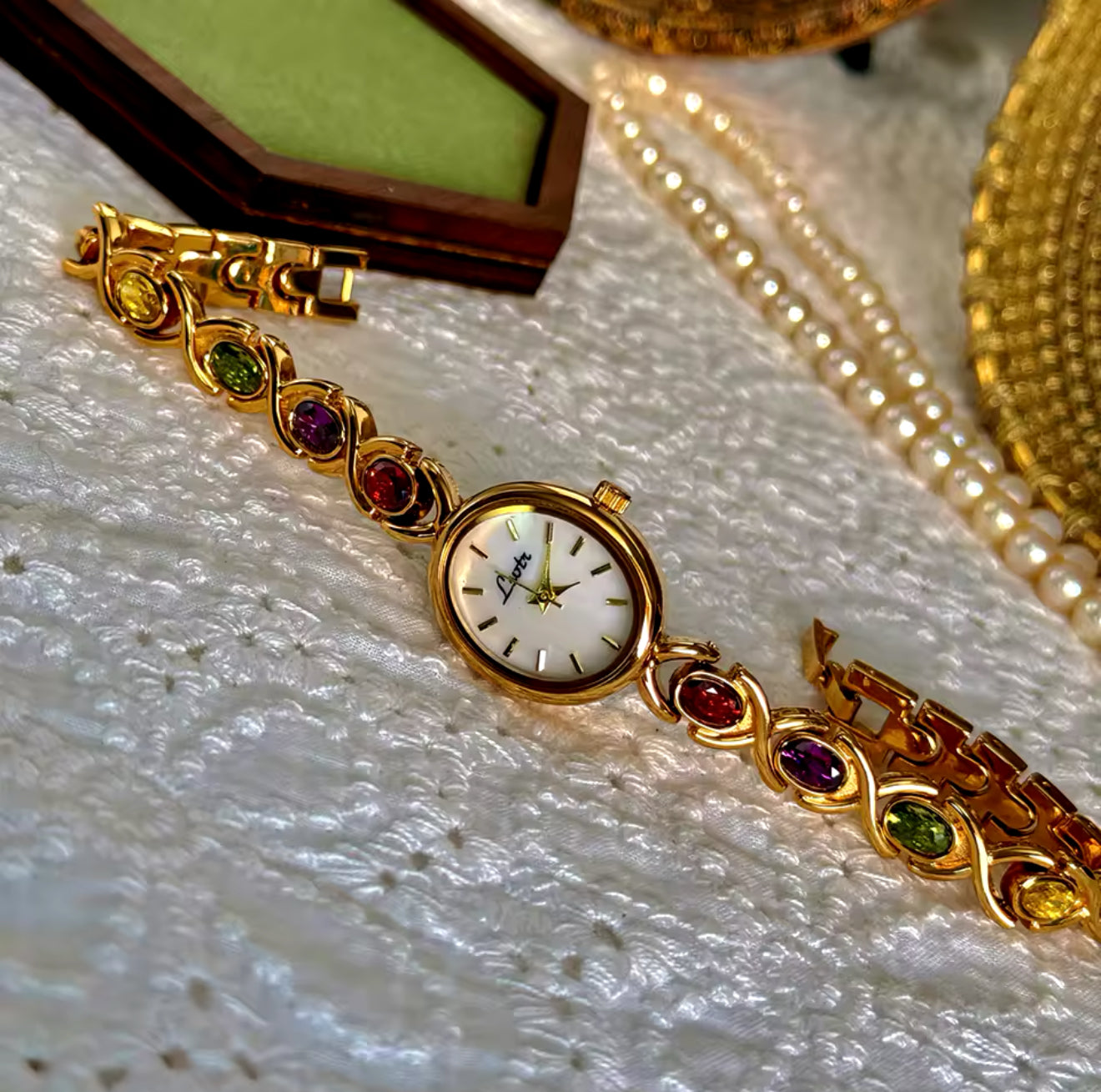Bunte Uhr