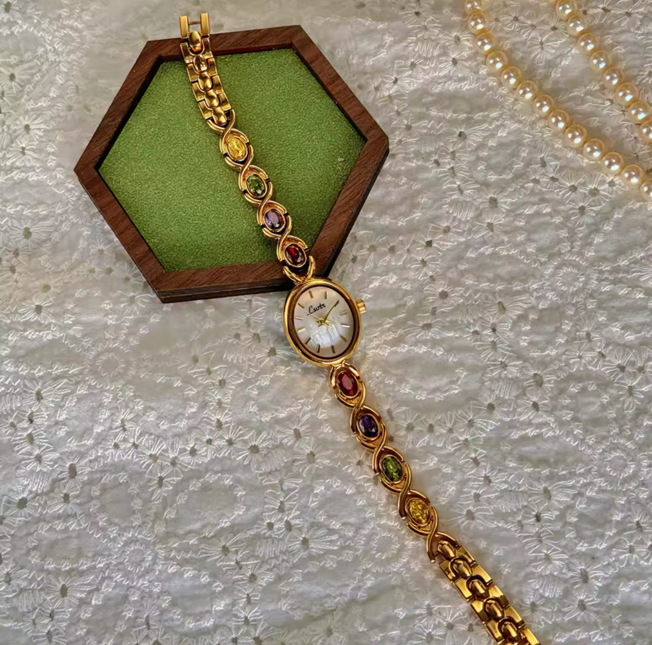 Bunte Uhr